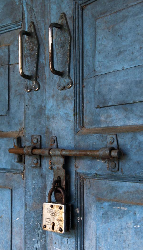 Old Locked Door