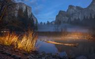 Yosemite Valley With Floods