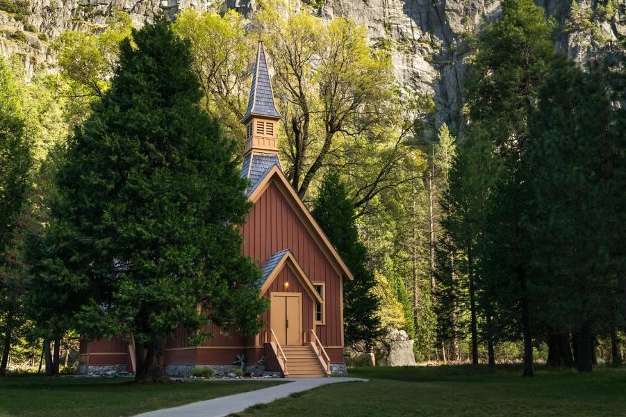 In 1973, the Yosemite Chapel was listed on the prestigious National Register of Historic Places  based on being a particularly fine example of simple architecture.