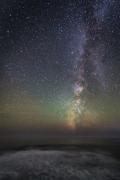 The Milky Way Sinking into the Ocean