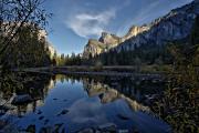 Reflections in the Merced River, Yosemite Valley