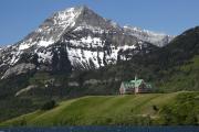 Mt. Boswell (8051' elevation) and Prince of Wales Lodge, Waterton Park, Canada
