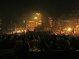 Cremations and Prayers along the Ganges River, Varanasi, India
