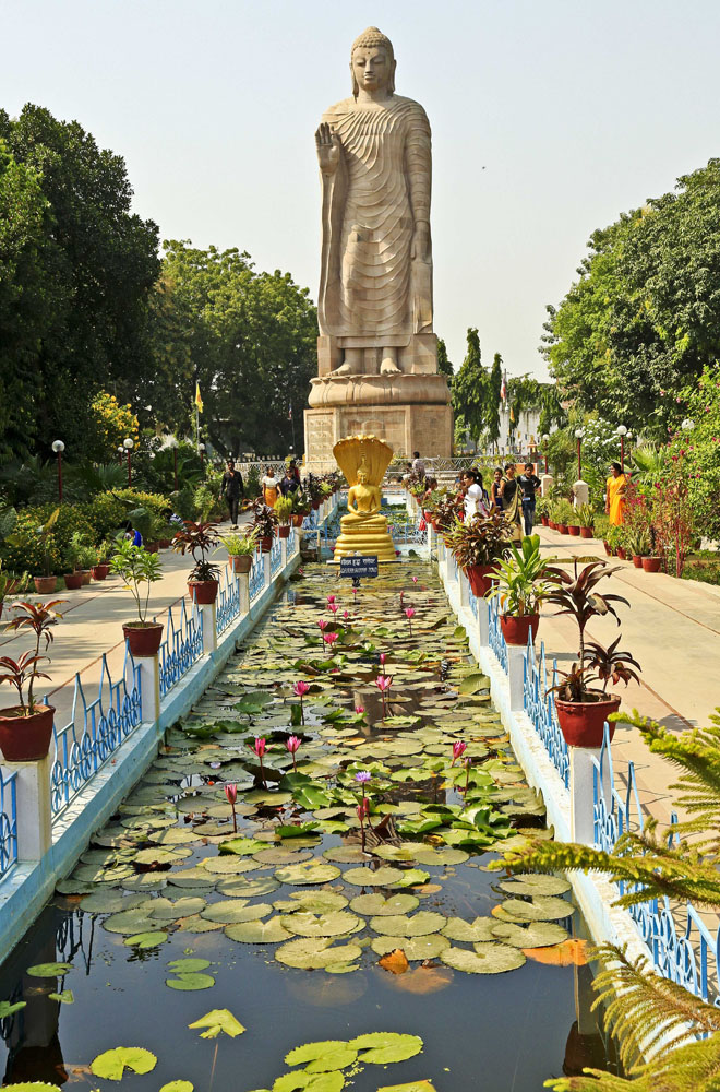 Ashtoka's Lion Capital and Buddha in Sarnath are also India's national emblem.