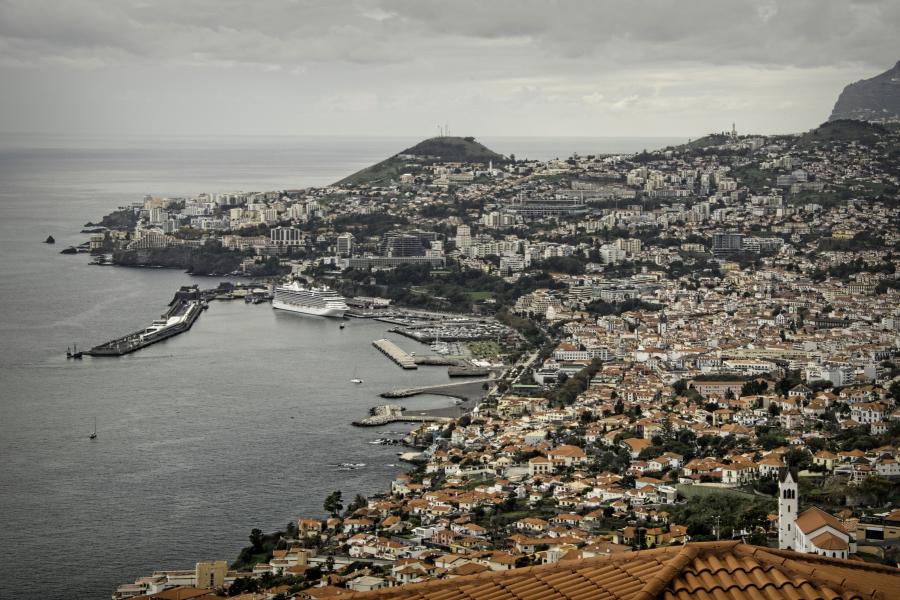 The Port of Funchal is on the Island of Madeira, Portugal, and is dedicated to passenger transport - cruise ships, ferries and other tourist related boats.