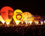 Night Glow at Bristol Balloon Fiesta, England