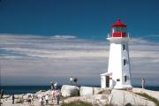 Visiting Peggys Cove Lighthouse in Nova Scotia