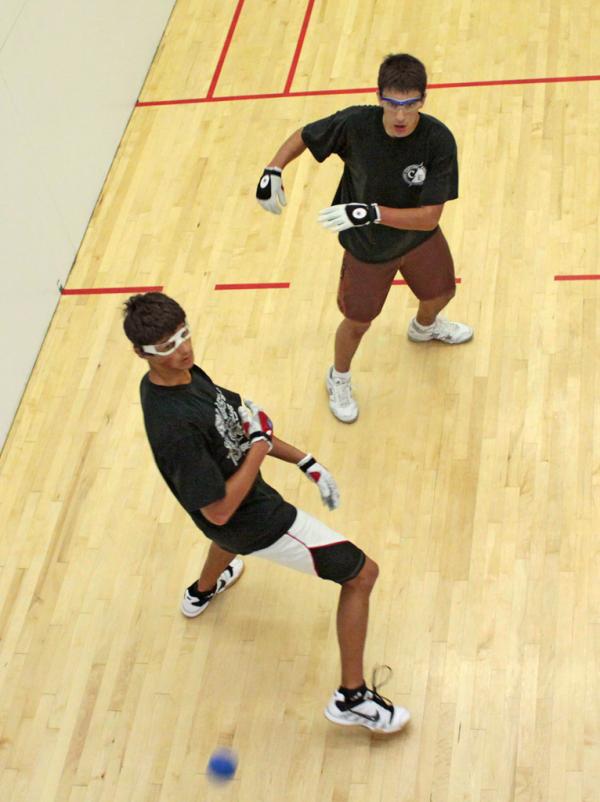 Friends compete at the San Jose Handball Tour 2010