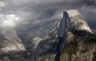 Stormy Weather over Half Dome
